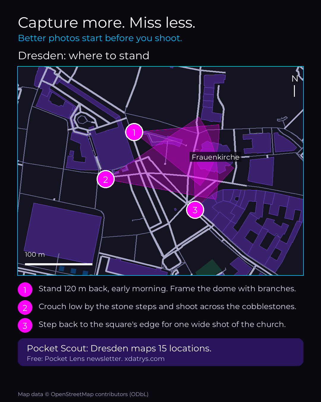 Shot map of Dresden